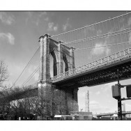 Brookly Bridge, side face