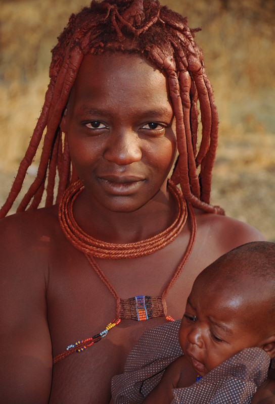 Himba mother Namibia