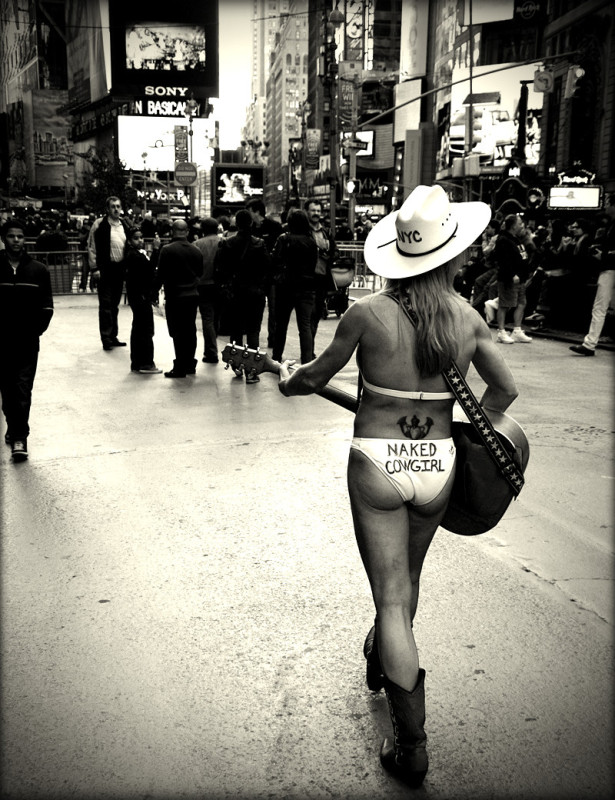 naked cowgirl nyc